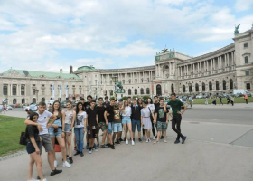 Cambridge Programme students in Vienna and Prague