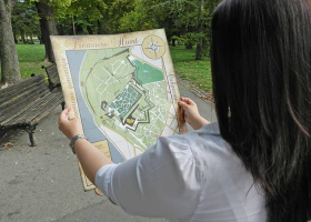 Savremena treasure quest at Kalemegdan