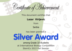 Certificate-Lazar-Virijevic