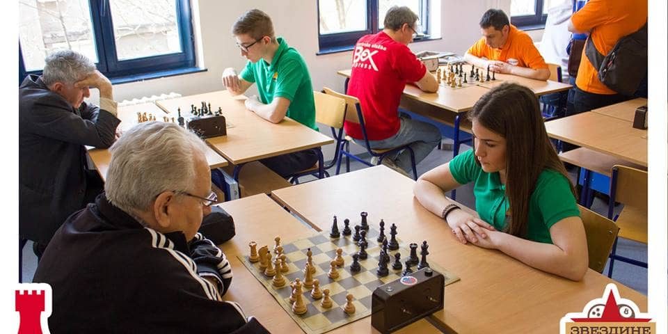SG students playing Chess