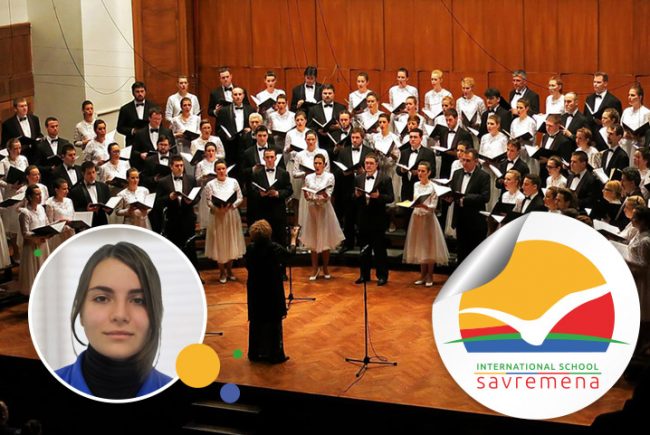 učenica savremene i hor obilić