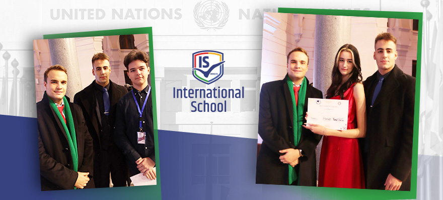 International School studet is the best delegate