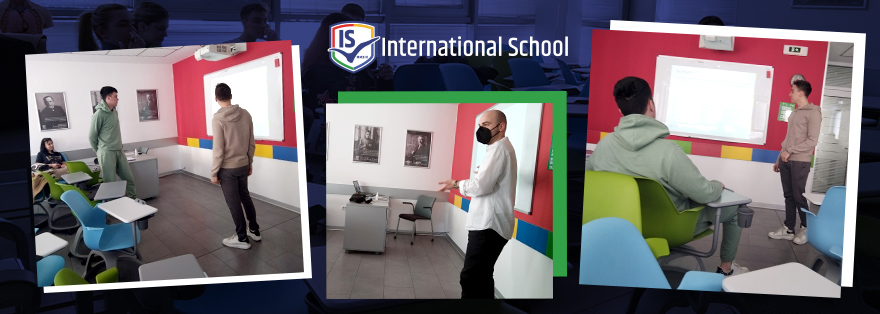 Interdisciplinary class at International School