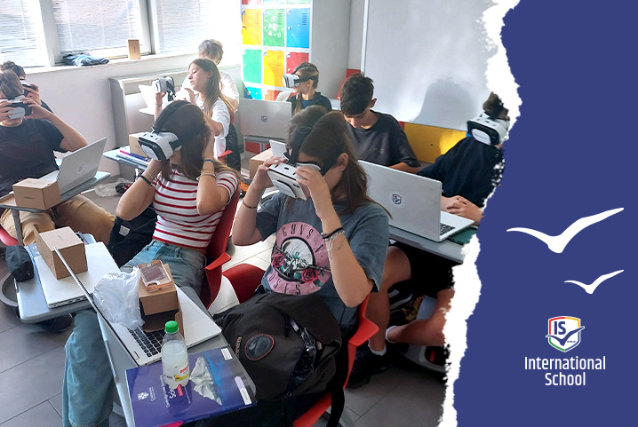 VR Glasses bringing lessons to life at International School