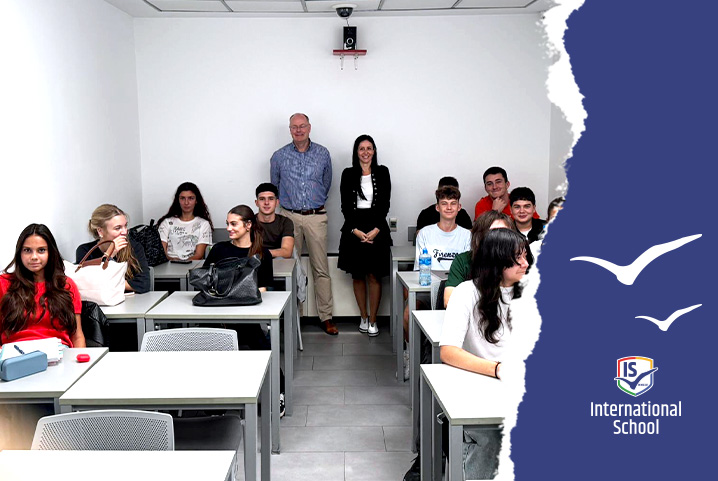 Year 11 Business students welcomed a guest lecturer
