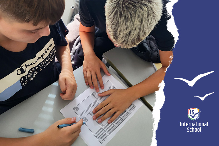 International students design their first business plans using the Canvas Model