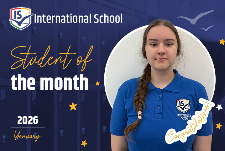 Student of the month for January - Sara Janjanin