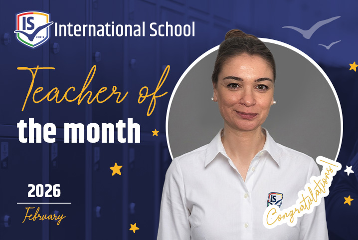 Teacher of the month - Dunja Mayer